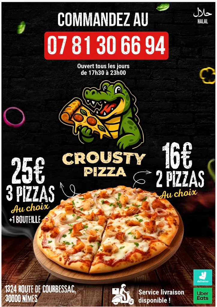 Menu Crousty Pizza Page 2